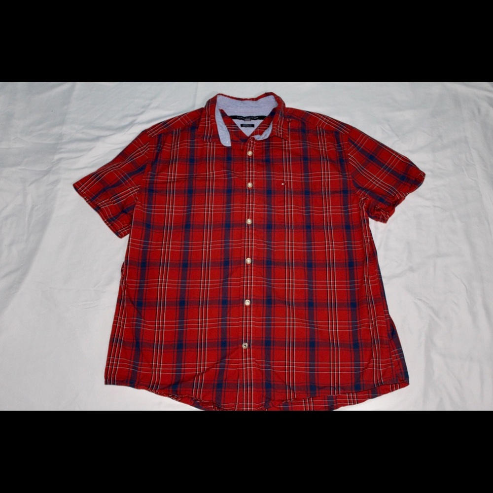 Red Blue White Tommy HF Shirt